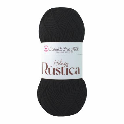 Hilaza Rustica Negro