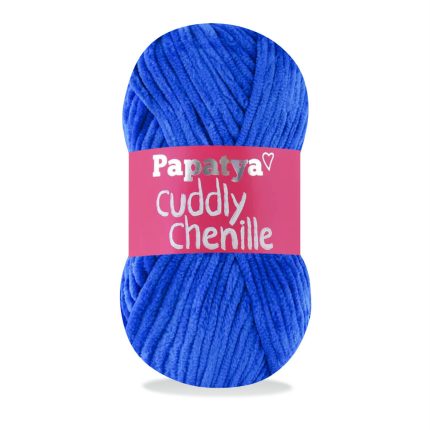 Papatya Cuddly Chenille Azul Bic-5210
