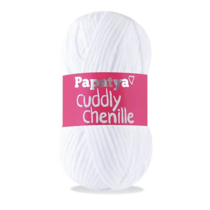 Papatya Cuddly Chenille Blanco-1000