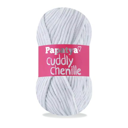 Papatya Cuddly Chenille Plata-2520