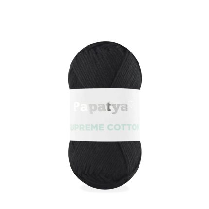 Papatya Cotton Supreme Amigurumi 2000-Negro