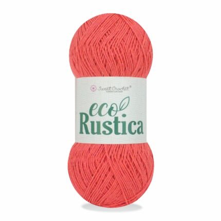 Hilaza Eco-Rustica Coral Vivo